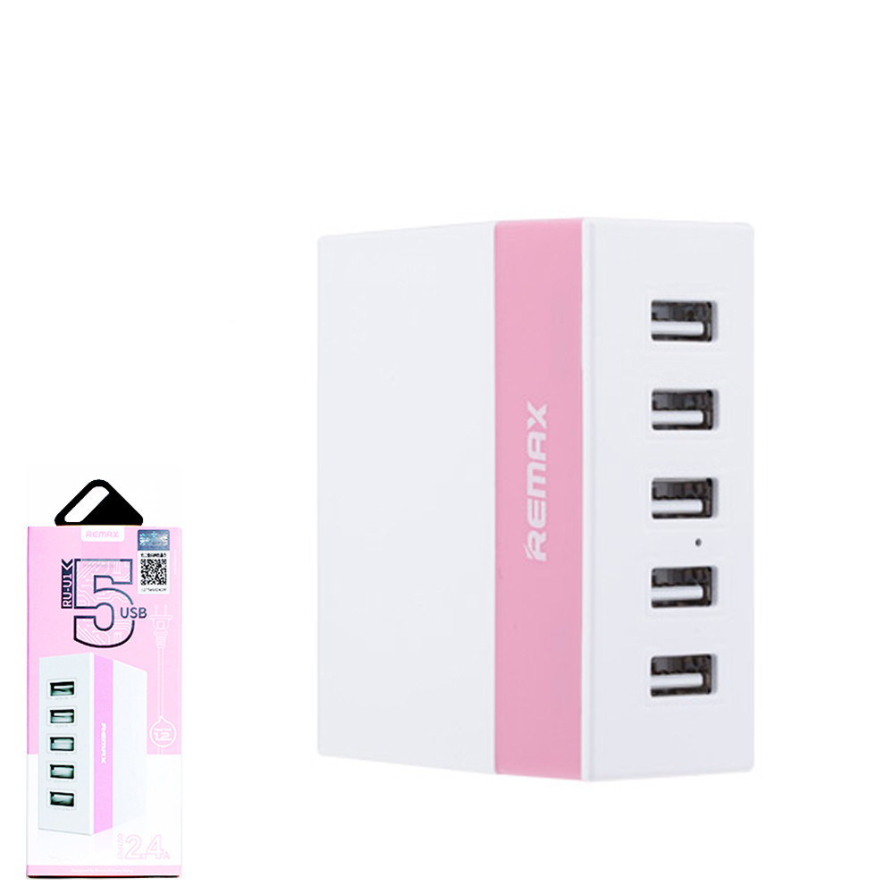 USB-концентратор Remax Youth RU-U1 Pink