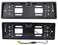 Рамка для номера з вбудованою камерою заднього виду парковочна камера в рамці номерного знаку, фото 5
