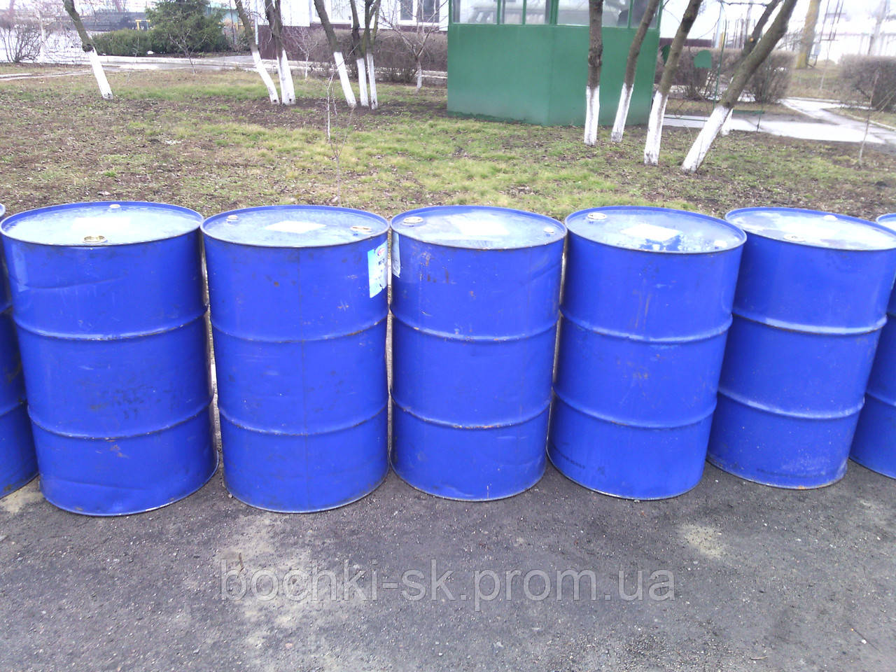 Бочки б/у 200 л. з під індустріальних і моторних олив, фото 1