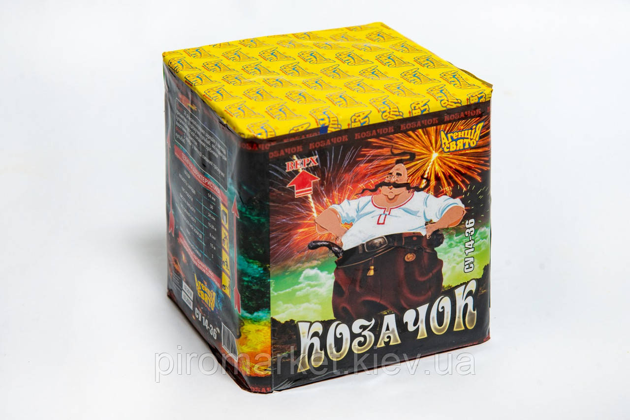 Салют Козачок 36 залпів