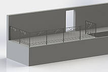3D отрисовка ограждения