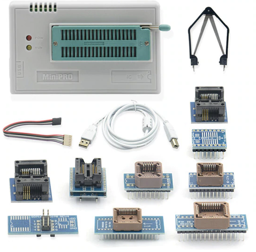 Купить Программатор MiniPro TL866 II Plus + 9 адаптеров, цена 2724.20 ...