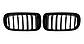 Решітки радіатора ніздрі BMW X5 F15/X6 F16 2013-2018 р.в. з одиночними ребрами, фото 4
