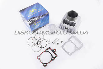 Поршнева група 4T CG250 GEON, LIFAN (Ø67.0 мм, палець 16,h-80) KOMATCU