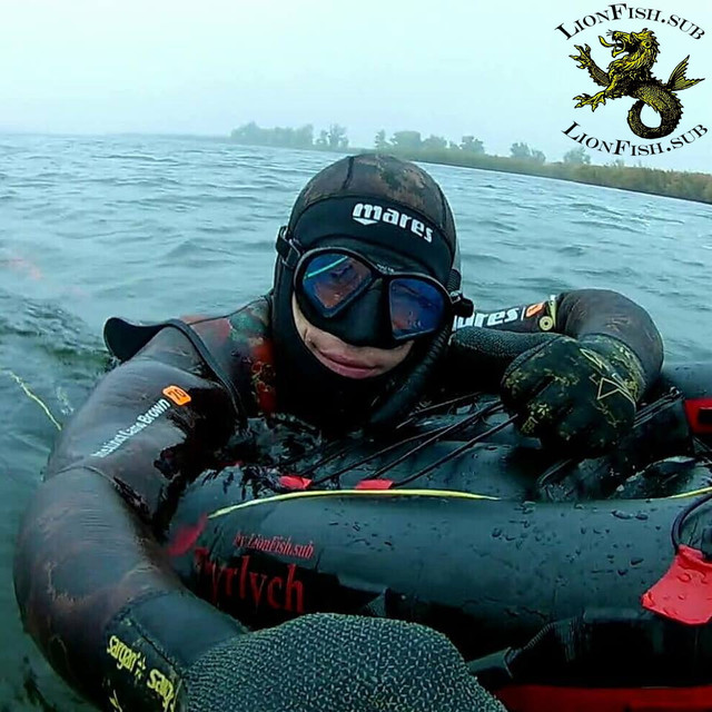 Буй Плот LionFish.sub для Подводной Охоты и Дайвинга