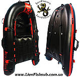 Буй — Пліт LionFish.sub, 90 см, 100 см, 120 см. Для підводного мисливця.ПВХ, фото 7