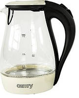 Новий скляний електричний чайник Camry CR1251 з Європи з гарантією