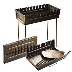 Мангал Stenson складаний 10 шампурів