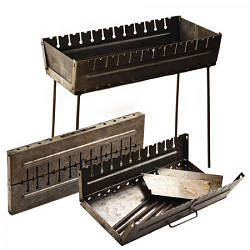 Мангал Stenson складаний 12 шампурів