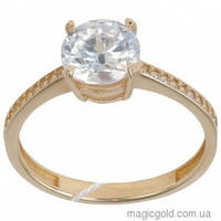 Золотое кольцо "Элисон" размер 17.5