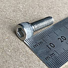 Гвинт М6х20 c внутрішнім шестигранником Inbus DIN 912 з нержавіючої сталі А2, фото 2