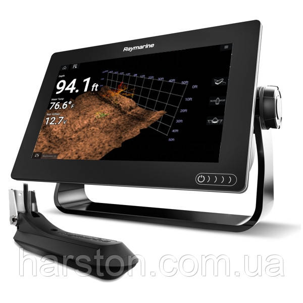 Raymarine AXIOM 9 З АХОЛОТОМ REALVISION 3D, 600 W ЕХОЛЕТ З ДАТЧИКОМ RV-100