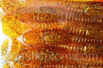 Силиконовая съедобная приманка Flat Worm (ЧервьПлоский), TBR-017, цвет 009, 8шт. - фото 5 - id-p89331417
