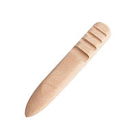 Слікер плоский дерев'яна полірувальна паличка для полірування краю шкіри