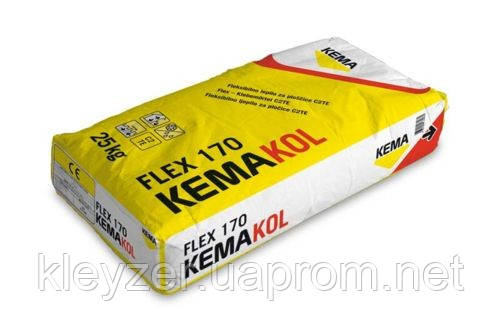 Високоеластичний клей для природного та штучного каменю Kemakol Flex 170