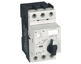 Автоматичний вимикач для захисту двигунів MPE 25-4 1.5 kW
