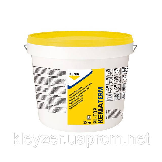 Финишная декоративная акриловая штукатурка Kematerm PL-TOP