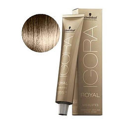 Стійка фарба для сивого волосся SCHWARZKOPF Igora Royal Absolutes 60 мл 8-60 Світло-русяве шоколадний натуральний