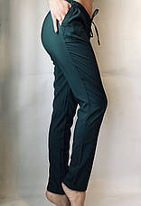 БАТАЛЬНІ літні штани, No 13 (зелений), фото 2