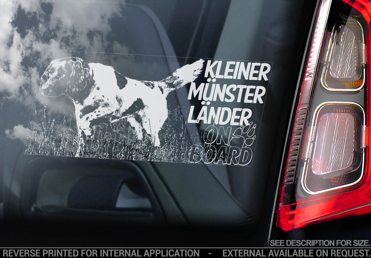 Малий мюнстерлендер стикер, фото 1
