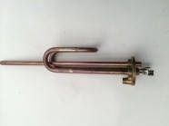 Тен 1,5 кВт, фланець, гнутий, під анод довжин. (Туреччина), фото 1