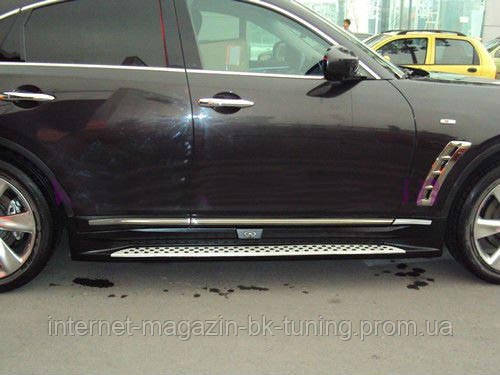 Пороги Infiniti QX70 (FX) 2010-