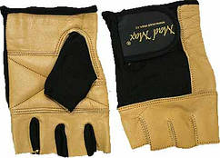 Короткі рукавички Fitness MFG-444 коричневі (XXL) Mad Max
