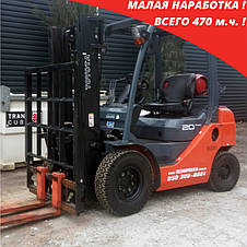 Газ-Бензиновий навантажувач Вилочний 2 тонни Toyota 02-8FG20 б/у, фото 2