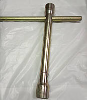 Ключ баллонный 32х33мм с воротком латунный