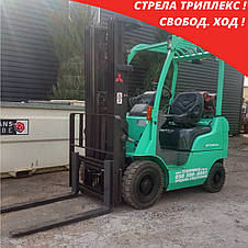 Газовий вилочний навантажувач 1,8 тонни Mitsubishi FG18N б/у, фото 2
