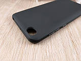 Чорний матовий чохол "SMTT" для Xiaomi redmi Go — TPU, фото 4