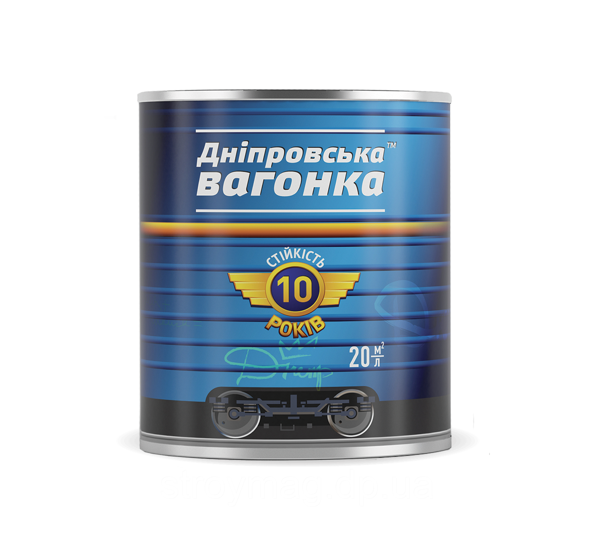 Краска Днепровская вагонка ПФ-133 2,5 л серый - фото 3 - id-p961254529