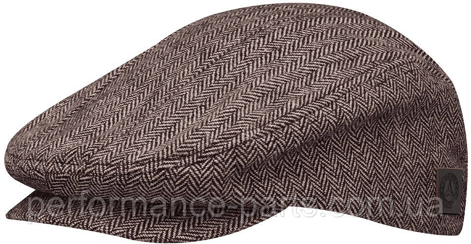 Кепка Mercedes Flat Cap, Brown/Beige B66041503