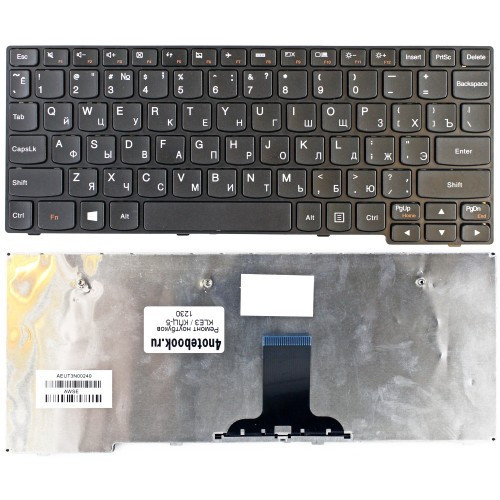 Клавіатура для ноутбука Lenovo MP-08F53US-686 MP-08F53US-6861 PK1308H3A40 Ideapad S10-2 S10-2C S10-3C