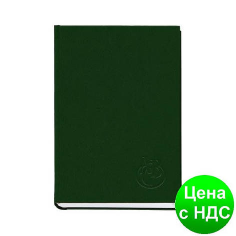 Книга алфавітна А5, 112листов, 145х201мм, баладек зелений 211 05З, фото 1