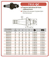 ОПРЯМКА 7311-30-27-45 QC DIN 2080 швидкозмінна