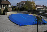 Тентове всесезонне покриття для басейну з високоякісної ПВХ тканини (Бельгія), фото 2