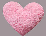 М'яка іграшка Серце 50 см рожеве, фото 2