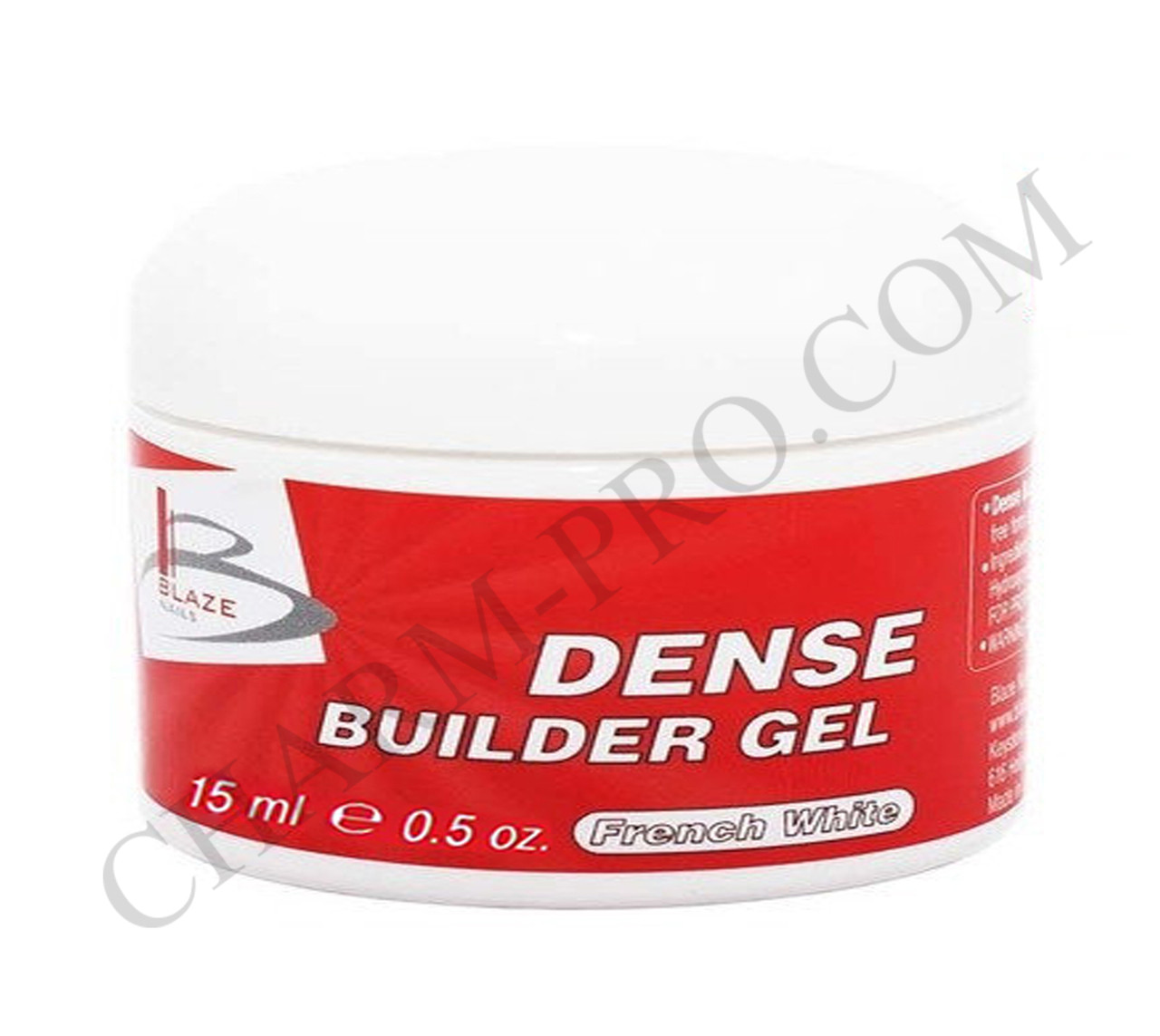 Гель Blaze Dense Builder Gel Дуже густий, French White (15 мл)