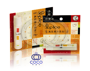 Корейская гигиеническая помада-бальзам для губ Mentholatum Lip Ice Orange + Mandarin