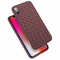 Чохол для iPhone з TPU коричневий