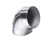 Кут ПВХ K-flex 20х089 AL CLAD на трубу з теплоізоляцією для зовнішнього застосування.