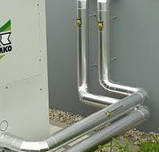 Кут ПВХ K-flex 20х048 AL CLAD Molten на трубу з теплоізоляцією для зовнішнього застосування., фото 6