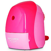 Чинка механічна Deli 0519Е мікс пластик офісна неонова (116*65*103мм), фото 5