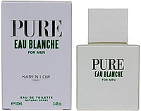 Pure Eau Blanche Pour Homme Karen Low EDT 100 ml туалетная вода мужская (оригинал подлинник Франция)