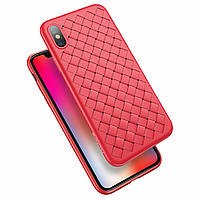 Чохол для iPhone X з TPU (червоний)