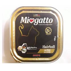 Morando (Морандо) Miogatto Adult Hairball - для дорослих кішок з куркою (виведення шерсті) 100 гр