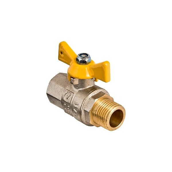 Кран кульовий TK 1/2" гш метелик ГАЗ