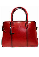 Женская сумка из натуральной кожи стильная модная для города Katana. красная