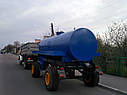 Причіп для перевезення води, молока та технічних рідин об'ємом 6000 літрів. , фото 5